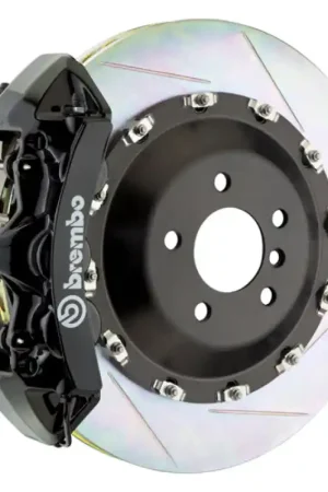 Next Day Delivery Brembo 11-16 528i/528i xDrive Front GT BBK 6 Piston Cast 405x34 2pc Rotor Slotted Type1-Black