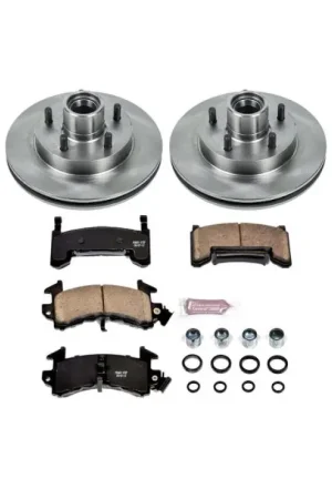 Trusted Brand Power Stop 95-97 Chevrolet Blazer Front Autospecialty Brake Kit