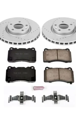 Buy Direct Power Stop 2014 Chevrolet Corvette Front Z23 Evolution Sport Brake Kit