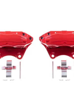 Power Stop 03-04 Infiniti G35 Rear Red Calipers - Pair Direct From Factory