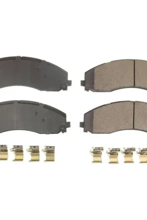Power Stop 17-19 Ford F-450 Super Duty Front Z17 Evolution Ceramic Brake Pads w/Hardware Express Delivery