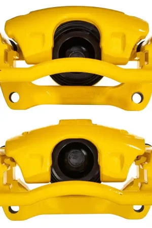 Best Price Power Stop 09-14 Volkswagen Routan Front Yellow Caliper w/Bracket (Pair)
