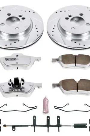 Best Choice Power Stop 07-08 Mini Cooper Front Z26 Street Warrior Brake Kit