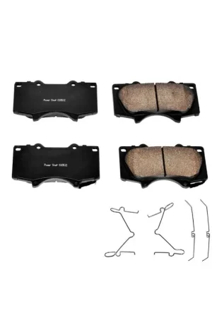 Power Stop 10-19 Lexus GX460 Front Z17 Evolution Ceramic Brake Pads w/Hardware Same Day Shipping