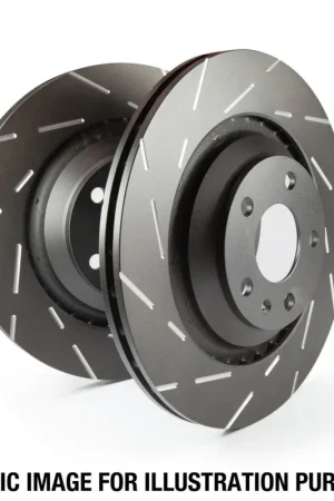 EBC 84-92 Rover Mini 1.0 USR Slotted Front Rotors Clearance