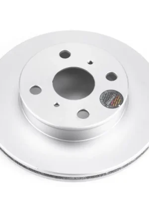 Power Stop 88-92 Toyota Corolla Front Evolution Geomet Coated Rotor Worldwide Shipping