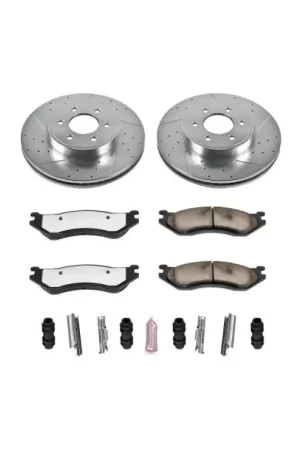 Latest Power Stop 2003 Dodge Durango Front Z36 Truck & Tow Brake Kit