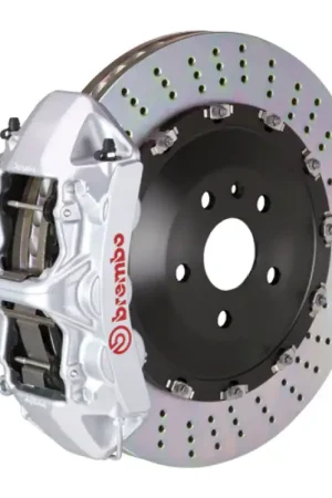 Brembo 09-13 X5M Front GT BBK 6 Piston Cast 405x34 2pc Rotor Drilled-Silver Bargain