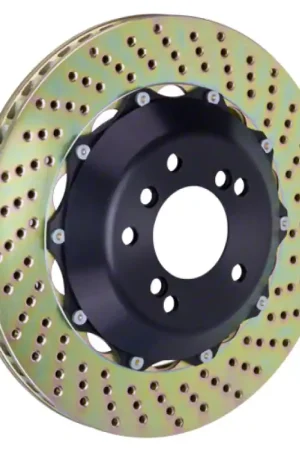 Brembo 08-13 IS-F/15+ RC-F/16-20 GS-F Rear 2-Piece Discs 345x28 2pc Rotor Drilled Time-Limited