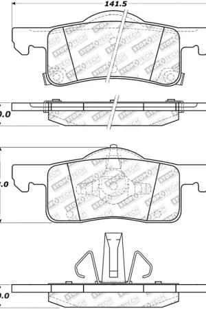 StopTech Street Select Brake Pads - Front/Rear Price Drop