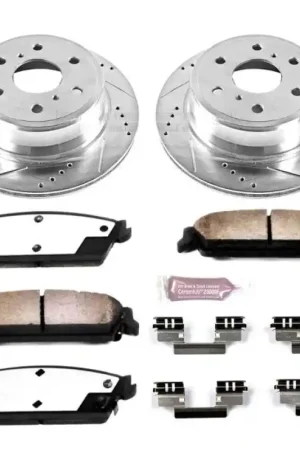 Power Stop 07-14 Cadillac Escalade Rear Z36 Truck & Tow Brake Kit High Quality