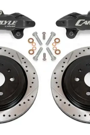BMR Suspension 08-09 Pontiac GT Brake Kit for 15in Conversion Drilled & Slotted Rotors - Black Buy Today