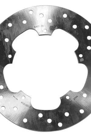 Fast Shipping Brembo OE 01-03 Gilera DNA 125CC/14-15 Piaggio Vespa Liberty 125CC 240x4mm Brake Disc - Front Fixed