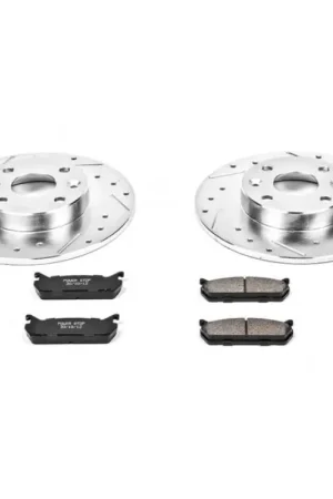 Power Stop 91-96 Ford Escort Rear Z23 Evolution Sport Brake Kit Next Day Delivery