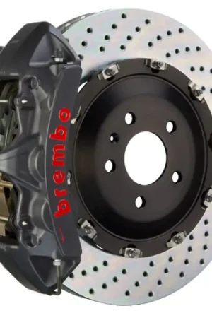Certified Brembo 16-23 Metris (W447) Front GTS BBK 6 Piston Cast 380x34 2pc Rotor Drilled-Black HA