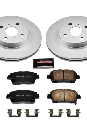 Power Stop 01-03 Toyota Prius Front Z17 Evolution Geomet Coated Brake Kit Flash Sale