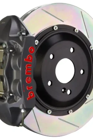 Brembo 95-98 993 C2/C4/C4S/Turbo Rear GTS BBK 4 Piston Cast 345x28 2pc Rotor Slotted Type1-Black HA New Release