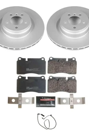 Power Stop 06-09 Land Rover Range Rover Front Euro-Stop Brake Kit Fast Shipping