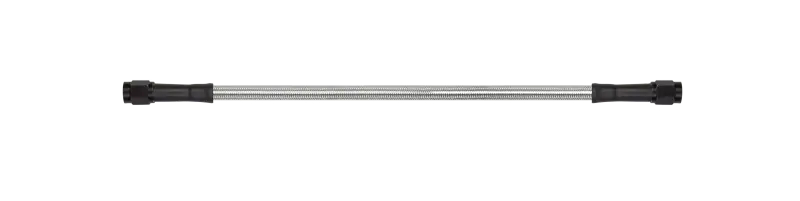 Goodridge 47in Universal Brake Line Assembly w/Black Zinc Fittings & Clear Hose Sale