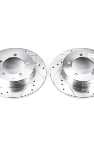 Power Stop 90-94 Eagle Talon Rear Evolution Drilled & Slotted Rotors - Pair New Arrival
