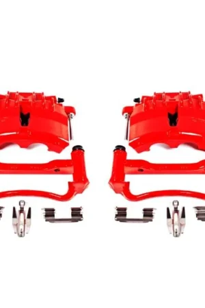 Don’t Miss Out Power Stop 03-04 Ford Mustang Front Red Calipers w/Brackets - Pair