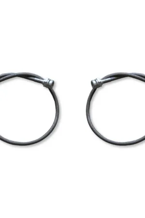 Rock Krawler 97-06 Jeep Wrangler TJ Front Stainless Steel Long Travel Brake Lines Affordable