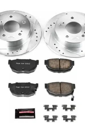 Last Chance Power Stop 94-98 Nissan 240SX Rear Z23 Evolution Sport Brake Kit