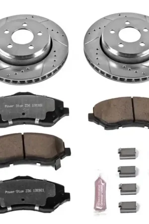 Power Stop 07-11 Dodge Nitro Front Z36 Truck & Tow Brake Kit Handmade