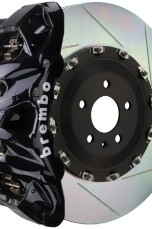 Direct From Manufacturer Brembo 20+ GLE-Class Front GT BBK 8 Piston Cast 412x38 2pc Rotor Slotted Type1-Black