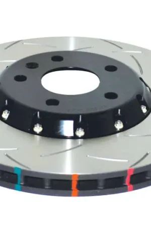 DBA 13-14 Chevy Corvette Z7 / Z51- Including Stingray T3 5000 Series Slotted Rotor Black Hat - Front Fan Favorite