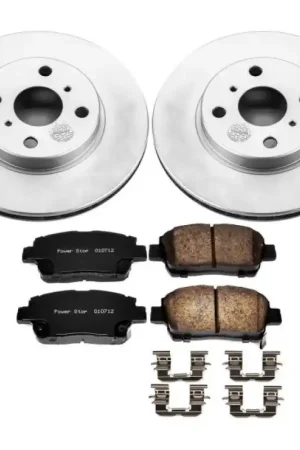 Power Stop 01-05 Toyota Echo Front Z17 Evolution Geomet Coated Brake Kit Certified