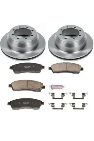 Free Delivery Power Stop 99-04 Ford F-350 Super Duty Rear Autospecialty Brake Kit
