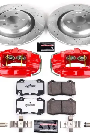 Power Stop 05-10 Chrysler 300 Rear Z26 Street Warrior Brake Kit w/Calipers Save Now
