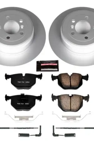 Power Stop 03-05 Land Rover Range Rover Rear Z23 Evolution Sport Coated Brake Kit Deal