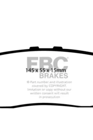 EBC 05-07 Hummer H3 3.5 Greenstuff Rear Brake Pads Buy Today