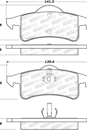 StopTech Street Select Brake Pads Affordable