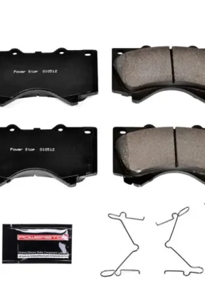 Power Stop 08-11 Lexus LX570 Front Z23 Evolution Sport Brake Pads w/Hardware Free Shipping
