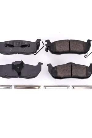 Power Stop 04-10 Infiniti QX56 Rear Z17 Evolution Ceramic Brake Pads w/Hardware High Quality