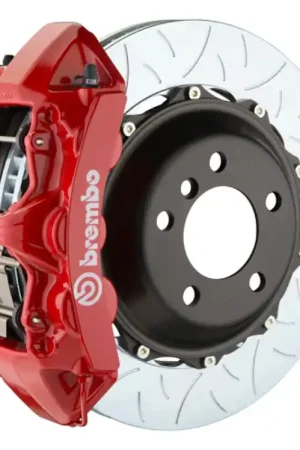 Brembo 20+ Corvette C8/C8 Z51 Rear GT BBK 6 Piston Cast 380x32 2pc Rotor Slotted Type-3-Red Special Discount
