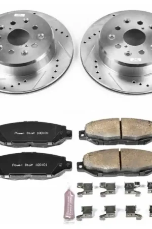 Big Sale Power Stop 93-94 Lexus LS400 Rear Z23 Evolution Sport Brake Kit