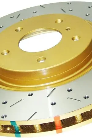 Hot Deal DBA 06-10 Hummer H3 Front 4000 Series Drilled & Slotted Rotor