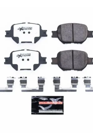 Final Sale Power Stop 05-10 Scion tC Front Z26 Extreme Street Brake Pads w/Hardware