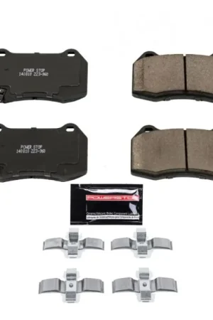 Power Stop 03-04 Infiniti G35 Front Z23 Evolution Sport Brake Pads w/Hardware Clearance