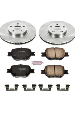 Hot Deal Power Stop 05-10 Scion tC Front Autospecialty Brake Kit