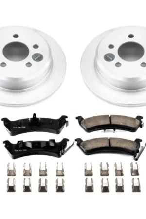 Power Stop 93-98 Jeep Grand Cherokee Rear Z17 Evolution Geomet Coated Brake Kit Markdown