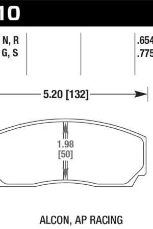 Hawk AP CP2279 / CP3788 / CP3789 / C5835 / C5880 / C5830 (SC430) Caliper DTC-70 Race Brake Pads Sale