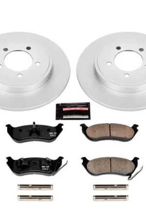 Power Stop 06-10 Ford Explorer Rear Z17 Evolution Geomet Coated Brake Kit Seasonal Sale