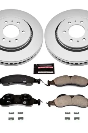 Power Stop 07-09 Ford Expedition Front Z17 Evolution Geomet Coated Brake Kit Discount