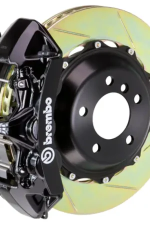 Brembo 01-02 Viper RT-10/GTS Front GT BBK 6 Piston Cast 380x32 2pc Rotor Slotted Type-1-Black Exclusive