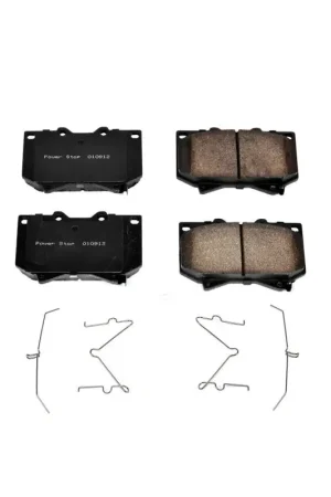 Power Stop 01-03 Toyota Sequoia Front Z17 Evolution Ceramic Brake Pads w/Hardware Super Sale